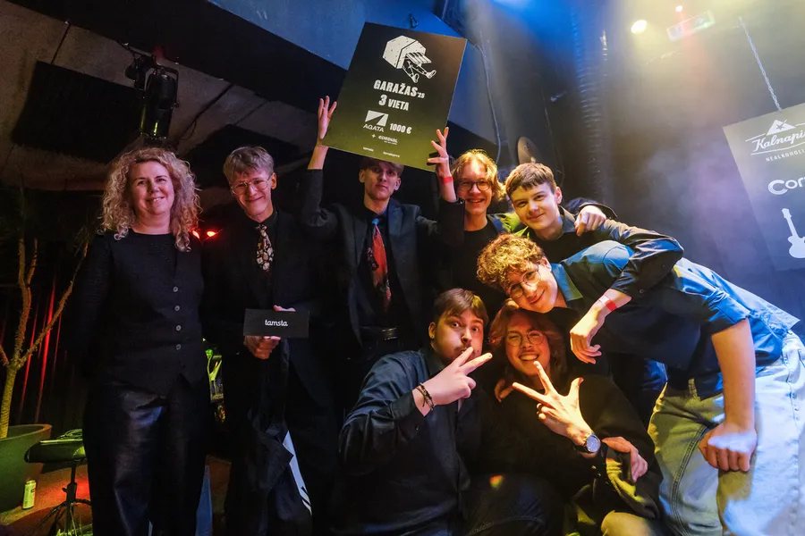„Garažo“ finale – AGATA apdovanojimas CHAI COLLECTIVE