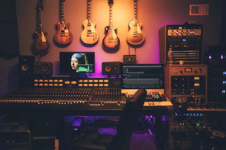 Music recording studio